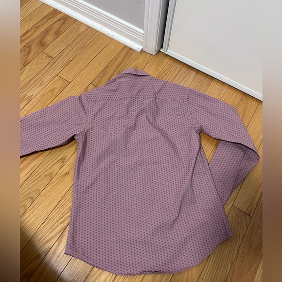 Pink Tommy Hilfiger button down boys shirt - Picture 2 of 2